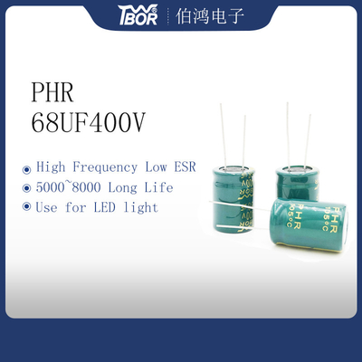 18X25 High Frequency Low ESR Capacitor 68UF400V