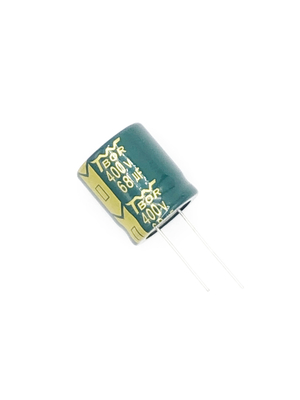 68UF400V Radial Type LED Light Capacitor