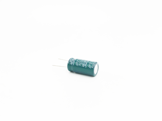 Green Radial Electrolytic Capacitor 8.2UF400V 10X20mm TW BOR