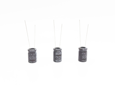 ISO9001 10X13MM Aluminum Electrolytic Capacitor CFL 10UF 250V