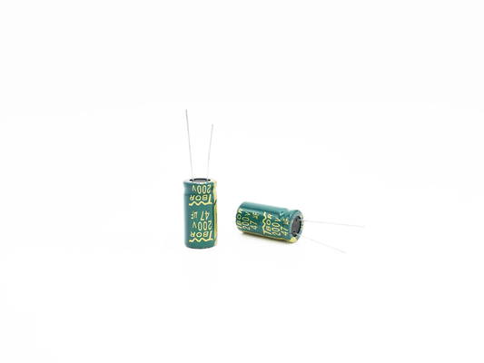 High Capacity PHR 47uf 200v Capacitor 13x16mm For LED Light