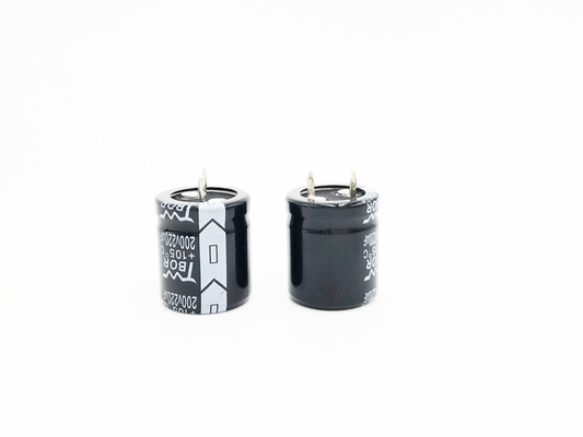 Explosion Proof 1200uf 200v Capacitor 30X55MM Al Electrolytic Capacitor